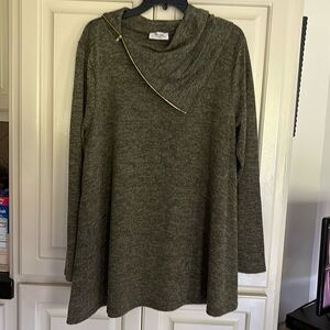 Olive Green Tunic Top
